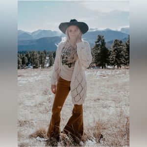 Corduroy Flare Pants